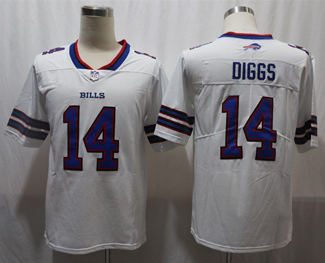 Men Buffalo Bills #14 Diggs White Vapor Untouchable Limited 2020 Player NFL Jersey
